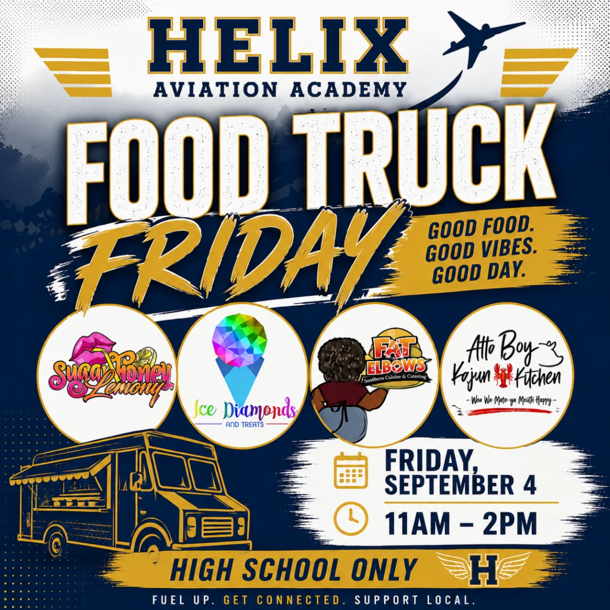 Food Truck fiyer for HAA